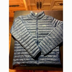Mountain Hardwear Men’s Blue Down Jacket - XL